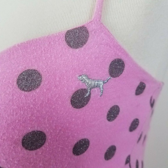 VS PINK Glitter Polka Dot Nightie Dress - Picture 5 of 7